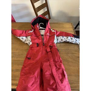 Vintage SUNICE Color Red SKI SUIT Snow Board Pants Youth Size 3